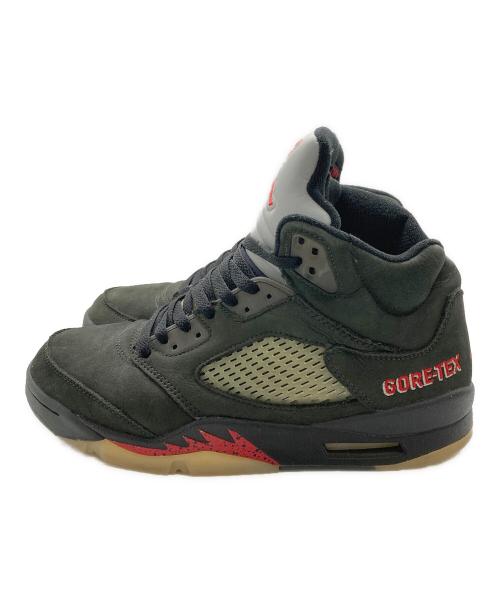 NIKE（ナイキ）NIKE (ナイキ) Women's Air Jordan 5 Retro GORE-TEX ブラック サイズ:27.5cmの古着・服飾アイテム