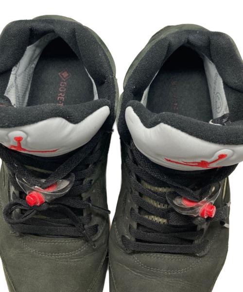 NIKE（ナイキ）NIKE (ナイキ) Women's Air Jordan 5 Retro GORE-TEX ブラック サイズ:27.5cmの古着・服飾アイテム