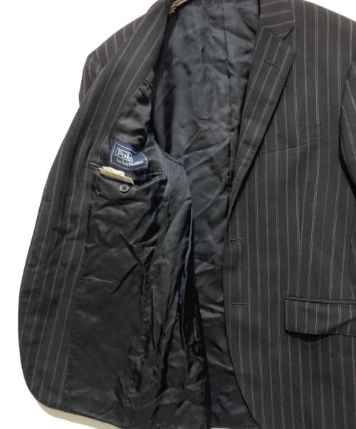 POLO RALPH LAUREN（ポロ・ラルフローレン）POLO RALPH LAUREN (ポロ・ラルフローレン) セットアップスーツ ブラック サイズ:37Sの古着・服飾アイテム