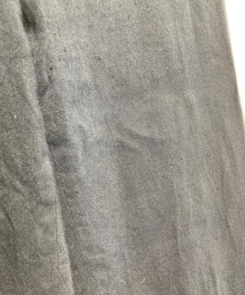 DRAWER（ドゥロワー）Drawer (ドゥロワー) ドローストリングストレートパンツ ブラック サイズ:Freeの古着・服飾アイテム