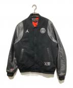 JORDAN×PSGジョーダン×パリ・サンジェルマンFC）の古着「PSG Varsity Jaket」｜ブラック