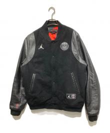 JORDAN×PSG（ジョーダン×パリ・サンジェルマンFC）の古着「PSG Varsity Jaket」｜ブラック