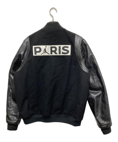JORDAN（ジョーダン）JORDAN (ジョーダン) PSG (パリ・サンジェルマンFC) PSG Varsity Jaket ブラック サイズ:Mの古着・服飾アイテム