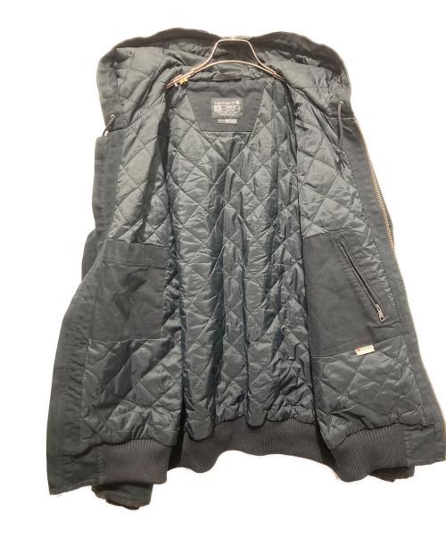 CarHartt（カーハート）CarHartt (カーハート) LOOSE FIT WASHED DUCK INSULATED ACTIVE JACKET ブラック サイズ:XLの古着・服飾アイテム