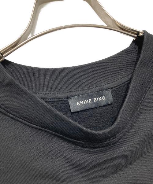 ANINE BING（アニン ビン）ANINE BING (アニン ビン) Miles刺繍スウェット ブラック サイズ:Sの古着・服飾アイテム