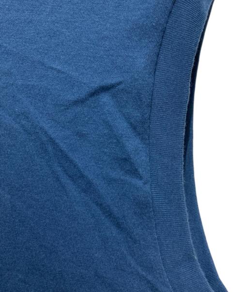 AURALEE（オーラリー）AURALEE (オーラリー) SEAMLESS CREW NECK SLEEVELESS ブルー サイズ:サイズ1の古着・服飾アイテム