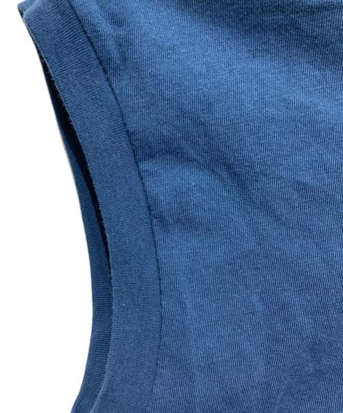 AURALEE（オーラリー）AURALEE (オーラリー) SEAMLESS CREW NECK SLEEVELESS ブルー サイズ:サイズ1の古着・服飾アイテム