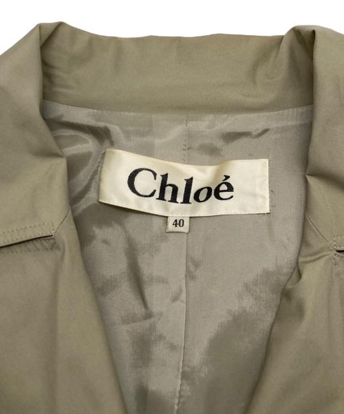 Chloe（クロエ）Chloe (クロエ) ダブルコート ベージュ サイズ:40の古着・服飾アイテム