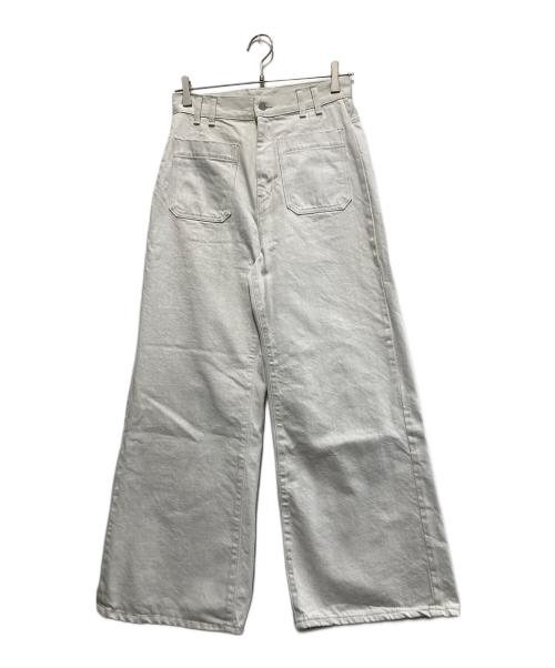 IENA（イエナ）IENA (イエナ) 26SS ポケットデニム ホワイト サイズ:38の古着・服飾アイテム