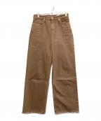 upper hightsアッパーハイツ）の古着「THE NIECE MID-RISE」｜ブラウン