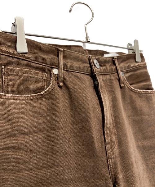 upper hights（アッパーハイツ）upper hights (アッパーハイツ) THE NIECE MID-RISE ブラウン サイズ:23の古着・服飾アイテム