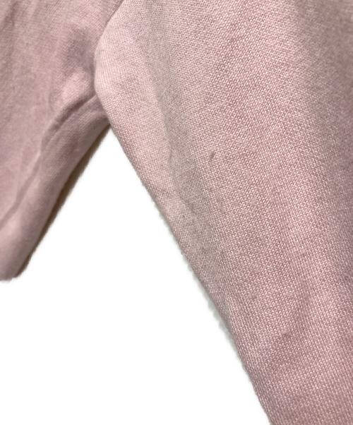 Noble（ノーブル）Noble (ノーブル) ファインメリノウールVネックニット ピンク サイズ:Freeの古着・服飾アイテム