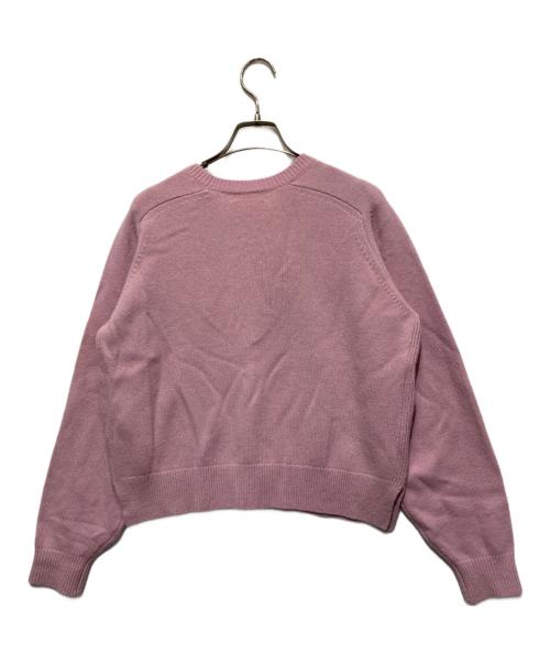 IENA（イエナ）IENA (イエナ) SUPER180クルーネックプルオーバー ピンク サイズ:Freeの古着・服飾アイテム