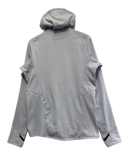 THE NORTH FACE（ザ ノース フェイス）THE NORTH FACE (ザ ノース フェイス) エクスペディショングリッドフリースフルジップフーディ ブルー サイズ:Mの古着・服飾アイテム
