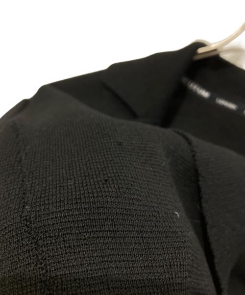 Aquascutum（アクアスキュータム）Aquascutum (アクアスキュータム) ミラノリブ ニットジャケット ブラック サイズ:8の古着・服飾アイテム