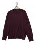 VERMEIL par iena（ヴェルメイユ パー イエナ）の古着「GLOW wool crew knit」｜ボルドー