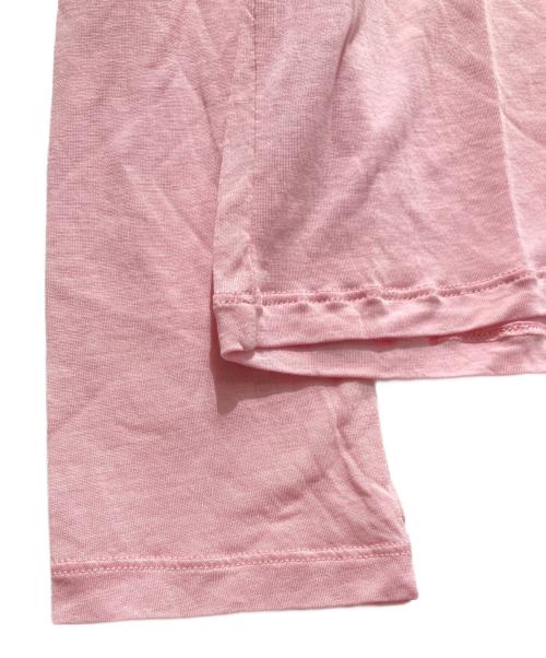 BASERANGE（ベースレンジ）BASERANGE (ベースレンジ) LONG SLEEVE TEE TTLSBL-WI25 ピンク サイズ:Sの古着・服飾アイテム