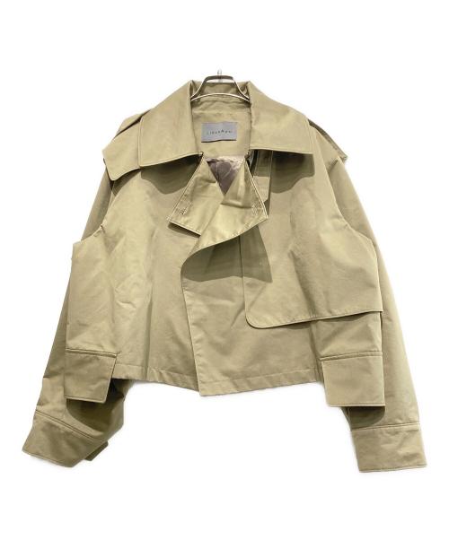 LIBERADD（リベラド）LIBERADD (リベラド) トレンチショートジャケット カーキ サイズ:FREEの古着・服飾アイテム