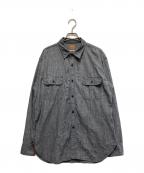 FREAK'S STOREフリークスストア）の古着「JAPAN CHAMBRAY SHIRT」｜ブラック