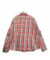 FIVE BROTHER (ファイブブラザー) ネルシャツ レッド×ライトグレー サイズ:3XL：12000円