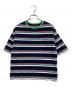MADISON BLUE（マディソンブルー）の古着「HORIZONTAL STRIPES POCKET TEE」｜ネイビー