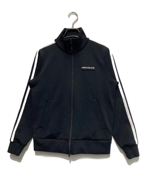 MADISON BLUE（マディソンブルー）MADISON BLUE (マディソンブルー) TRACK KNIT JACKET/トラックニットジャケット ブラック サイズ:XSの古着・服飾アイテム