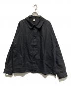 le travailleur galliceル・トラヴァイユール・ガリス）の古着「リネンワークジャケット」｜ブラック