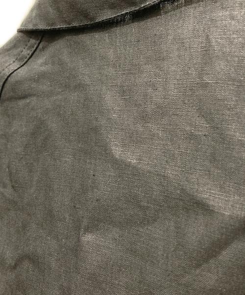 le travailleur gallice（ル・トラヴァイユール・ガリス）LE TRAVAILLEUR GALLICE (ル・トラヴァイユール・ガリス) リネンワークジャケット ブラック サイズ:2の古着・服飾アイテム