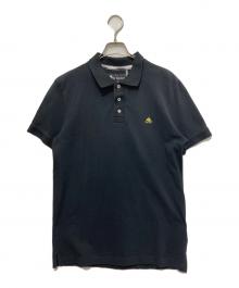 MOOSE KNUCKLES（ムース ナックルズ）の古着「半袖ポロシャツ」｜ブラック