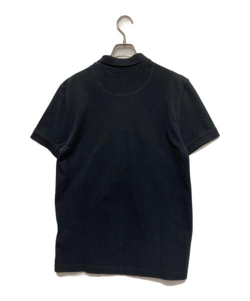 MOOSE KNUCKLES（ムース ナックルズ）MOOSE KNUCKLES (ムース ナックルズ) 半袖ポロシャツ ブラック サイズ:Sの古着・服飾アイテム