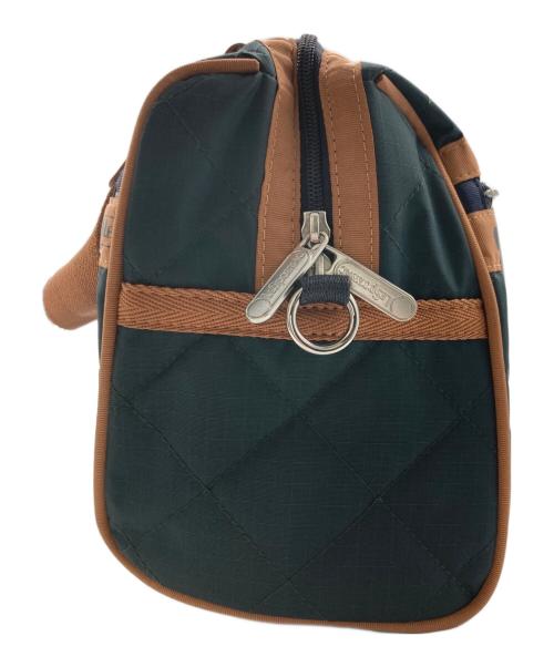 LeSportsac（レスポートサック）LeSportsac (レスポートサック) MINI SATCHEL BAG/2wayバッグ/ショルダーバッグ ディープグリーンキルトの古着・服飾アイテム