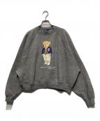 POLO RALPH LAURENポロ・ラルフローレン）の古着「ポロベアスウェット」｜グレー