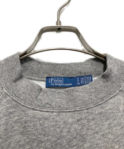 POLO RALPH LAUREN（ポロ・ラルフローレン）POLO RALPH LAUREN (ポロ・ラルフローレン) ポロベアスウェット グレー サイズ:Sの古着・服飾アイテム