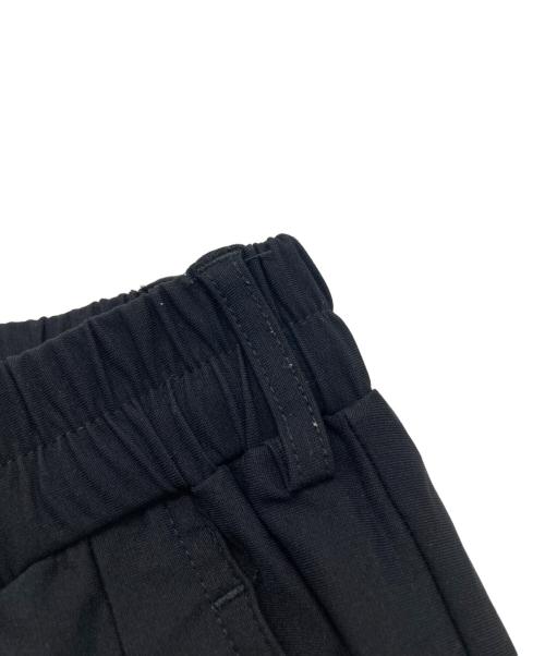 suavele（シュアーヴル）SUAVELE (シュアーヴル) 撥水加工スラックス ブラック サイズ:1の古着・服飾アイテム