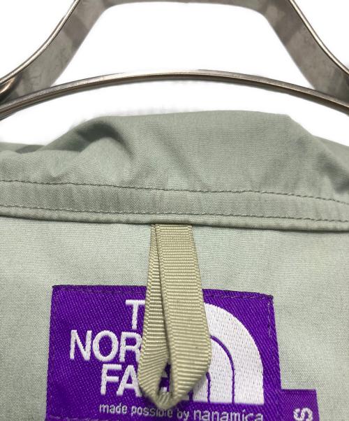 THE NORTHFACE PURPLELABEL（ザ・ノースフェイス パープルレーベル）THE NORTHFACE PURPLELABEL (ザ・ノースフェイス パープルレーベル) MONKEY TIME (モンキータイム) 別注65/35 SHORT MOUNTAIN PARKA グリーン サイズ:Sの古着・服飾アイテム