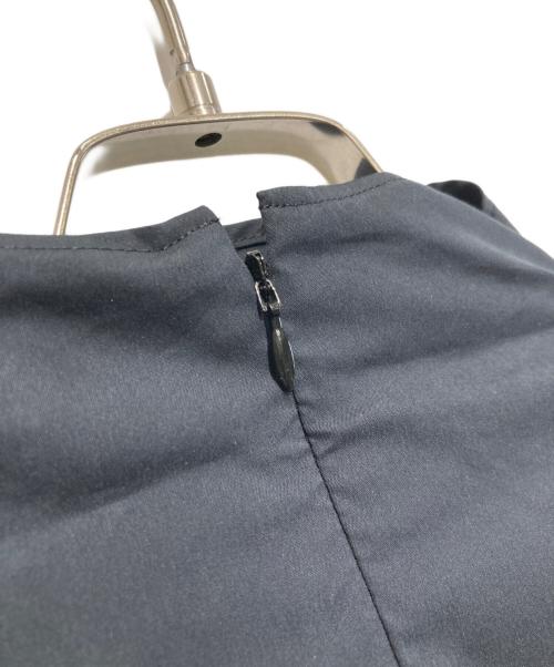 deres（デレス）deres (デレス) Natalie bottle neck drape blouse 16th ブラック サイズ:Freeの古着・服飾アイテム