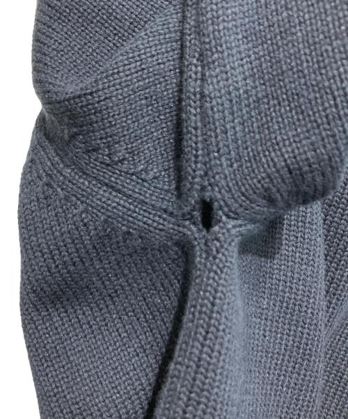 LOUIS VUITTON（ルイ ヴィトン）LOUIS VUITTON (ルイ ヴィトン) フロント刺繍ニット ネイビー サイズ:Mの古着・服飾アイテム