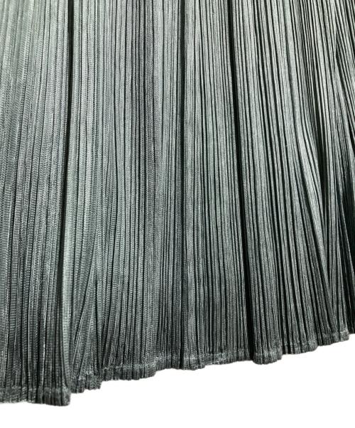 PLEATS PLEASE（プリーツプリーズ）PLEATS PLEASE (プリーツプリーズ) プリーツスカート グリーン サイズ:5の古着・服飾アイテム