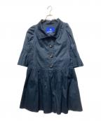 BURBERRY BLUE LABELバーバリー ブルー レーベル）の古着「トレンチコート」｜ブラック
