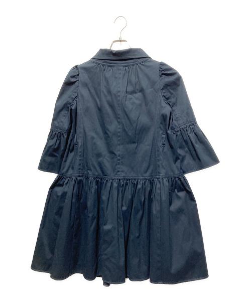 BURBERRY BLUE LABEL（バーバリー ブルー レーベル）BURBERRY BLUE LABEL (バーバリー ブルー レーベル) トレンチコート ブラック サイズ:38の古着・服飾アイテム