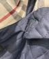 中古・古着 BURBERRY LONDON (バーバリーロンドン) キルティングコート ネイビー サイズ:不明：7000円