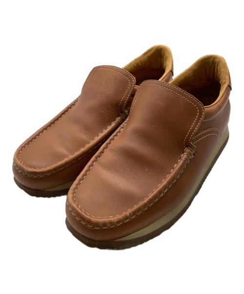 HERMES（エルメス）HERMES (エルメス) レザーシューズ ブラウン サイズ:37の古着・服飾アイテム