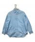 FRAMeWORK（フレームワーク）の古着「25SSダンガリーシャツ」｜スカイブルー