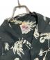 中古・古着 DUKE KAHANAMOKU (デュークカハナモク) MOONLIGHT PALM TREE/古着/アロハシャツ/S/Sシャツ ブラック サイズ:M：14000円