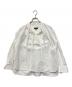 DRAWER（ドゥロワー）の古着「コットンブロードダブルリボンブラウス」｜ホワイト