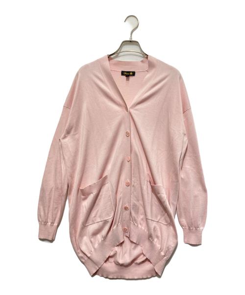 DRAWER（ドゥロワー）DRAWER (ドゥロワー) ニットカーディガン ピンク サイズ:1の古着・服飾アイテム