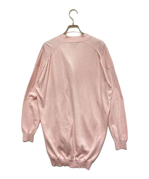 DRAWER（ドゥロワー）DRAWER (ドゥロワー) ニットカーディガン ピンク サイズ:1の古着・服飾アイテム