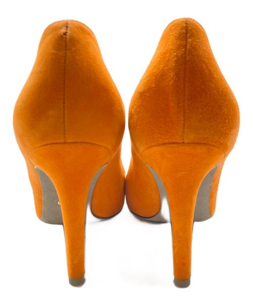 sergio rossi（セルジオロッシ）sergio rossi (セルジオロッシ) ハイヒールパンプス オレンジ サイズ:37の古着・服飾アイテム