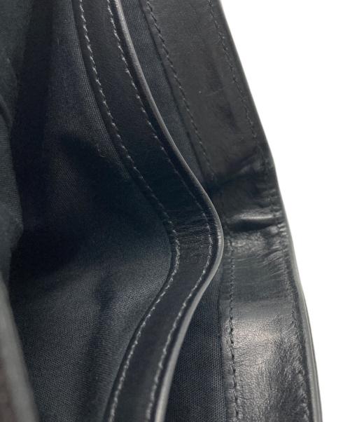 Maison Margiela（メゾンマルジェラ）Maison Margiela (メゾンマルジェラ) コンパクトウォレット2つ折り財布 ブラックの古着・服飾アイテム