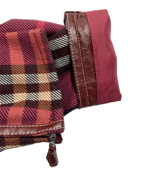 BURBERRY BLUE LABEL（バーバリー ブルー レーベル）BURBERRY BLUE LABEL (バーバリー ブルー レーベル) コットンジャケット ピンク サイズ:38の古着・服飾アイテム